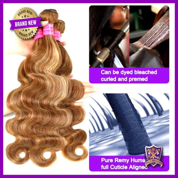 Brazilian Virgin Remy Human Hair Extensions Body Wave 4x4 Closure 20-24 Inch main image 3